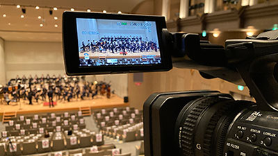 映像撮影のイメージ